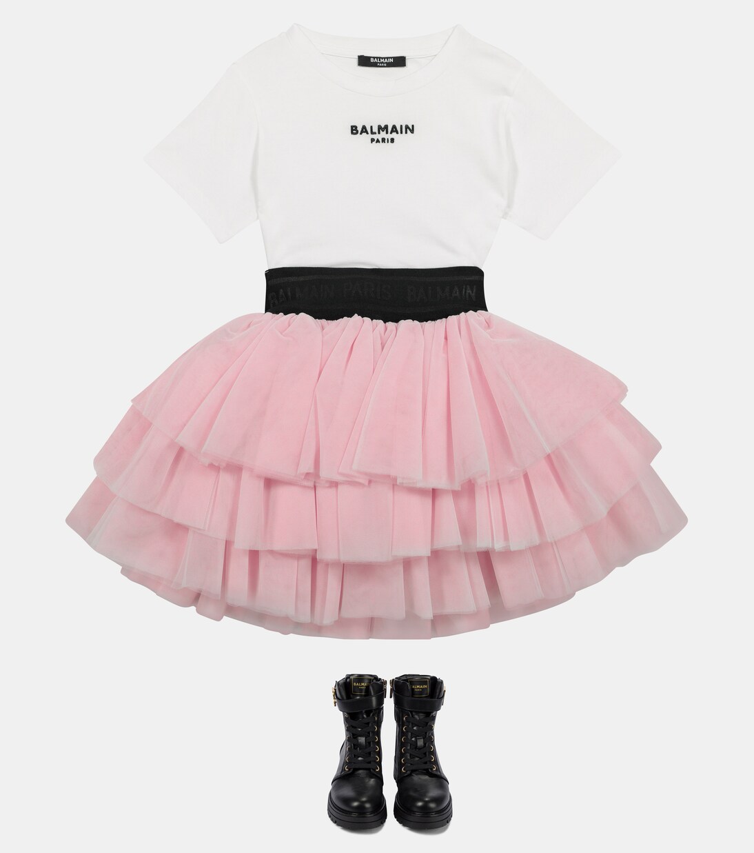 Tulle skirt | Balmain Kids