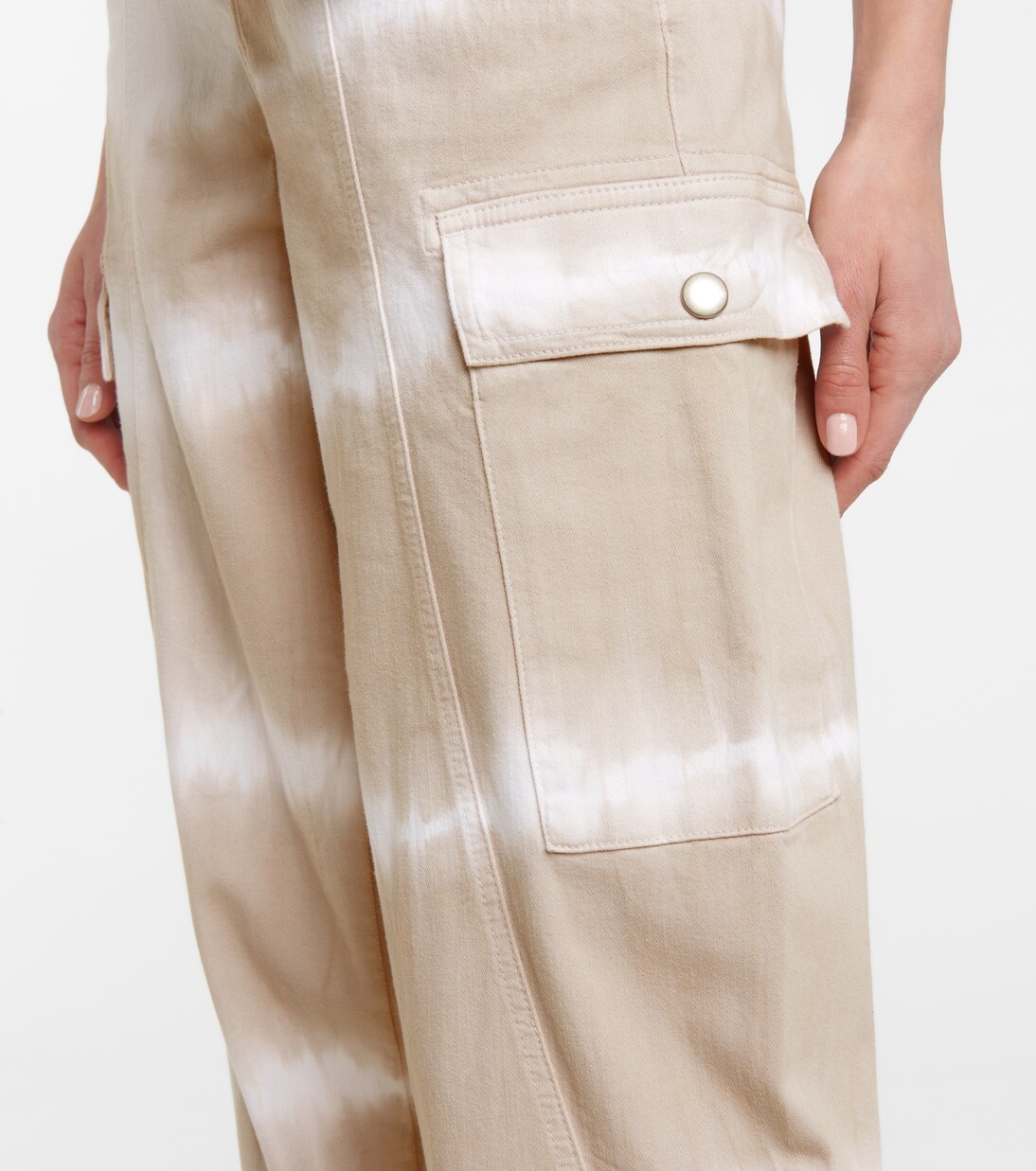 Pantalon en coton imprimé | Stella McCartney