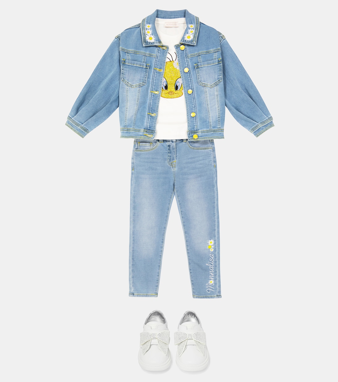 Jeans Tweety aus Denim | Monnalisa