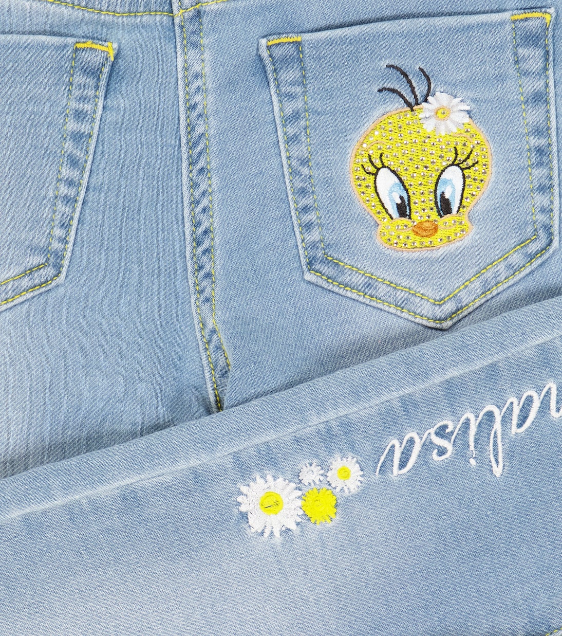 Jeans Tweety aus Denim | Monnalisa