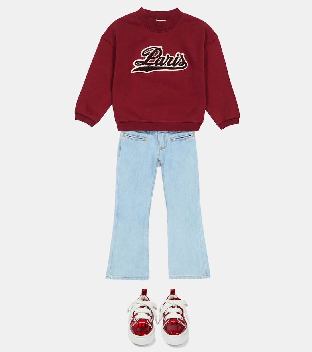 Toy Toy metallic sneakers | Christian Louboutin Kids