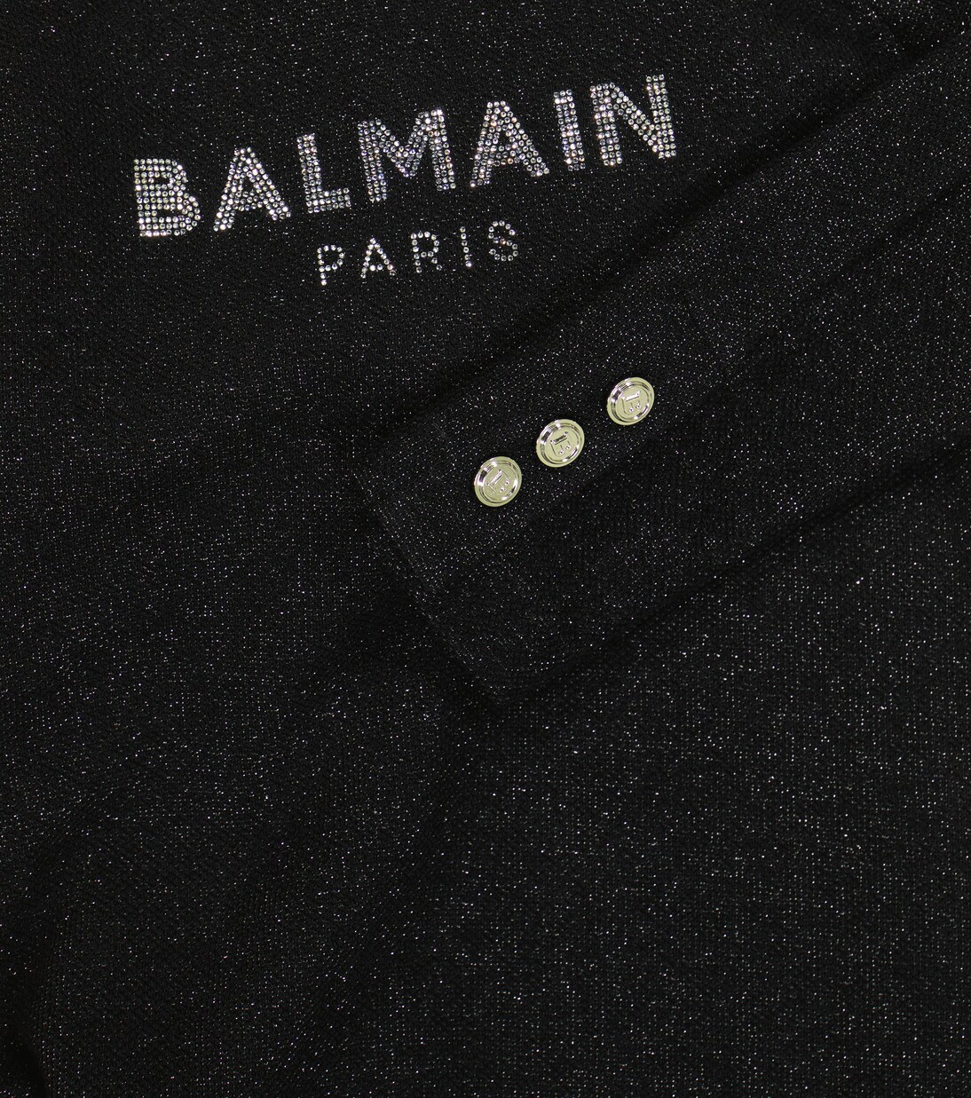 Embellished jersey dress | Balmain Kids