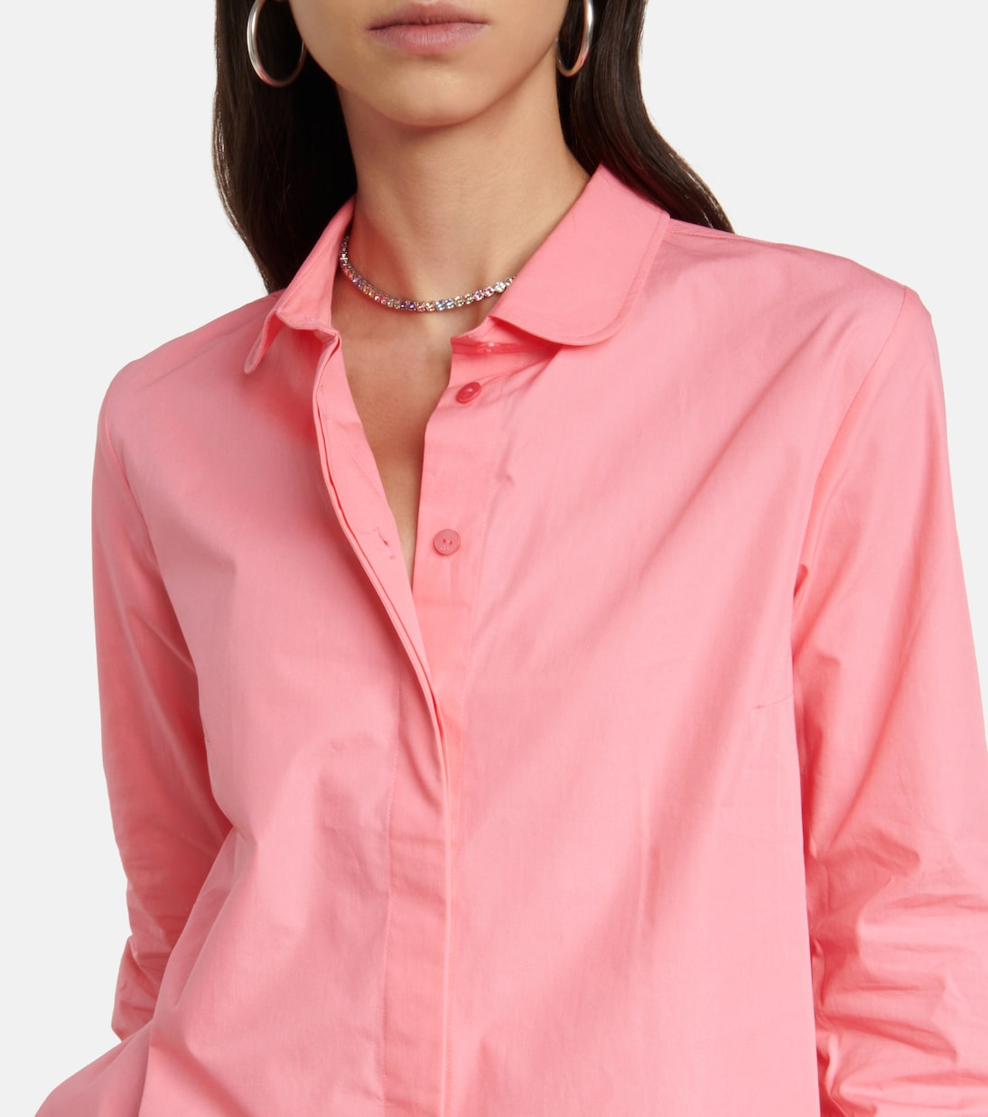 Oversize-Hemd aus Baumwollpopeline | Patou