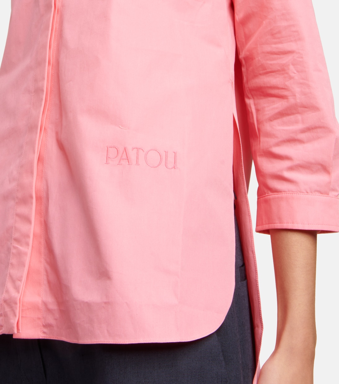 Oversize-Hemd aus Baumwollpopeline | Patou