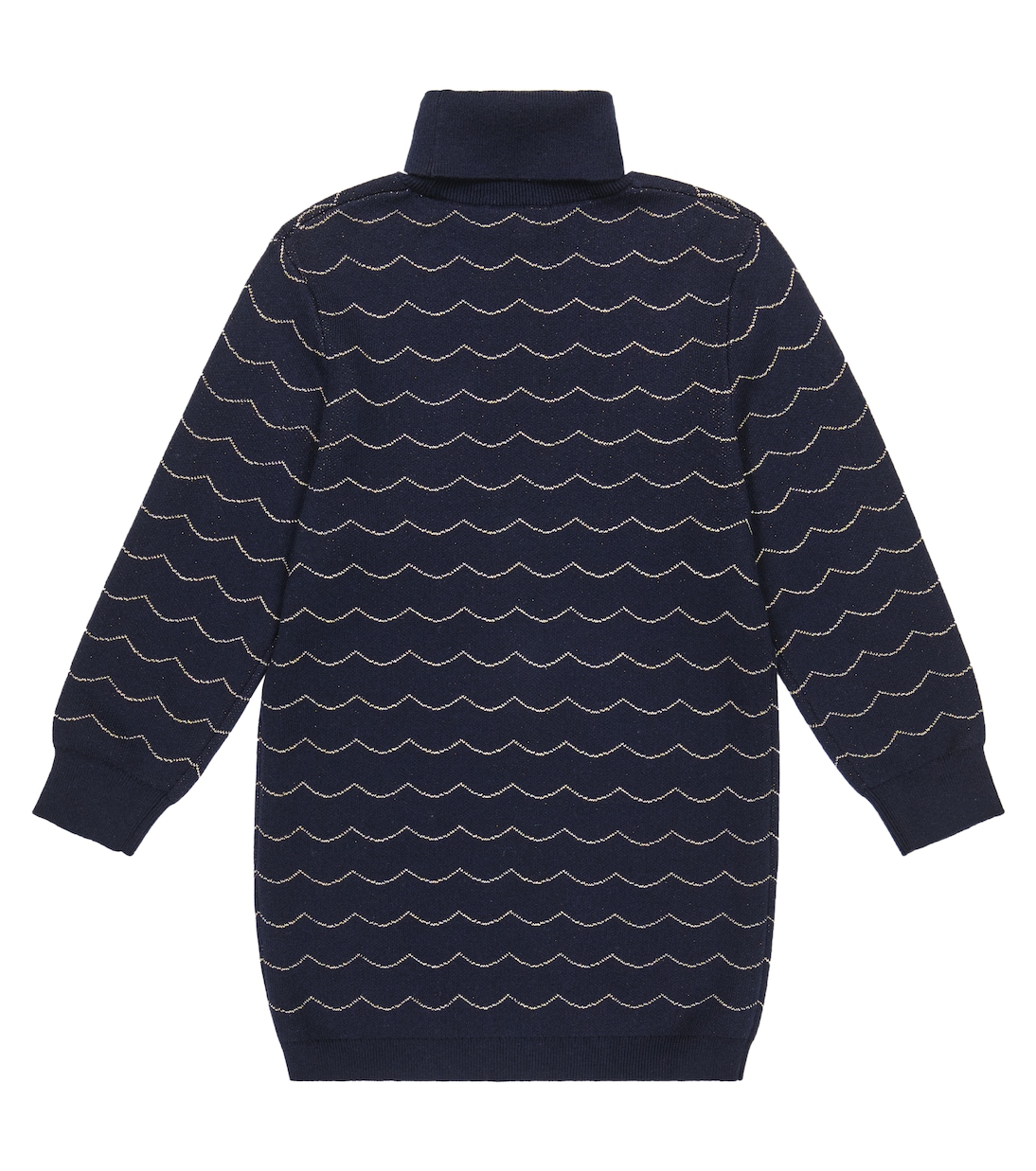 Cotton-blend sweater dress | Chloé Kids