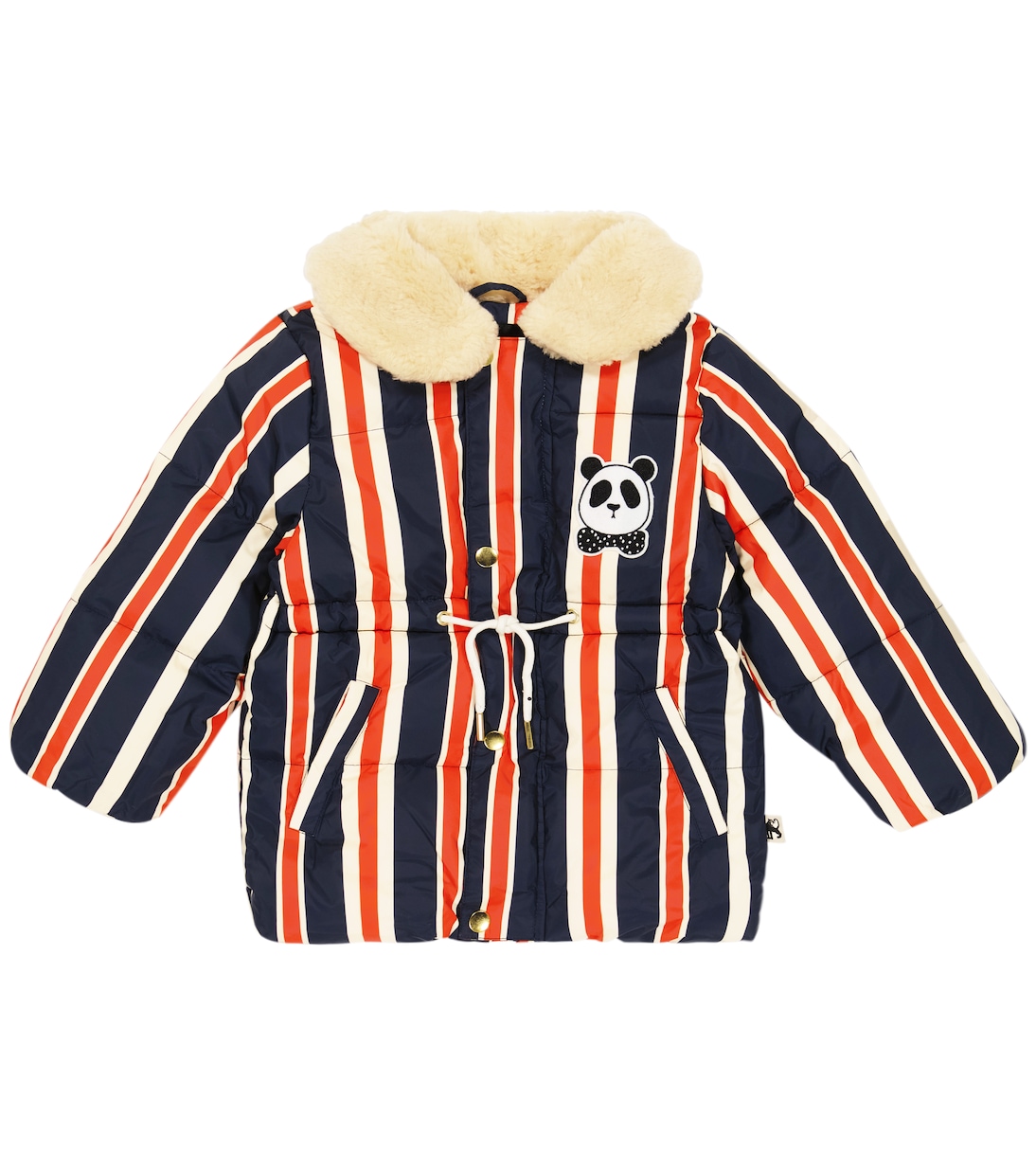 Striped puffer jacket | Mini Rodini