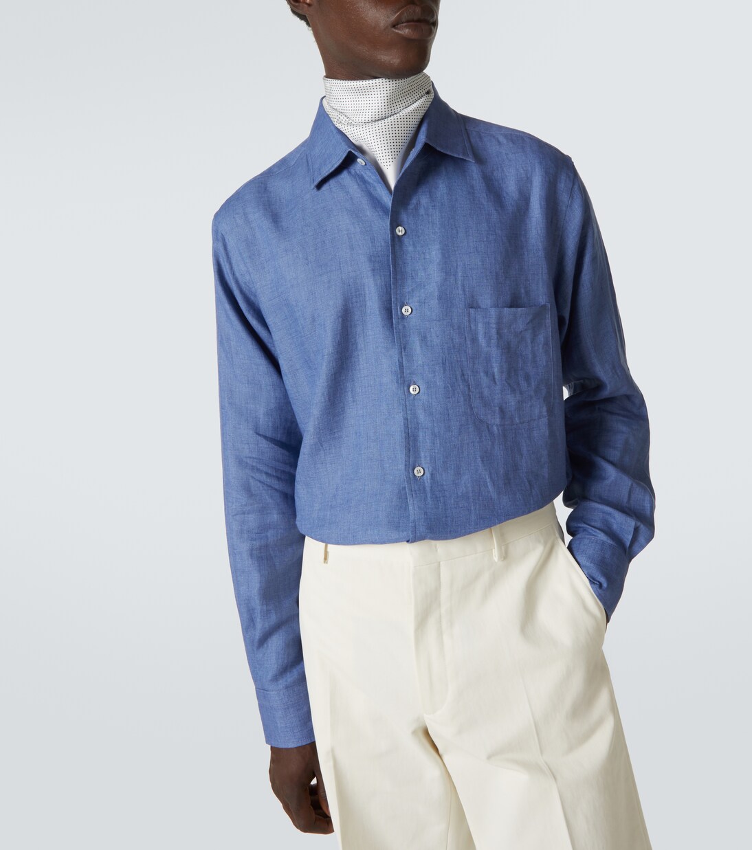 André linen shirt | Loro Piana