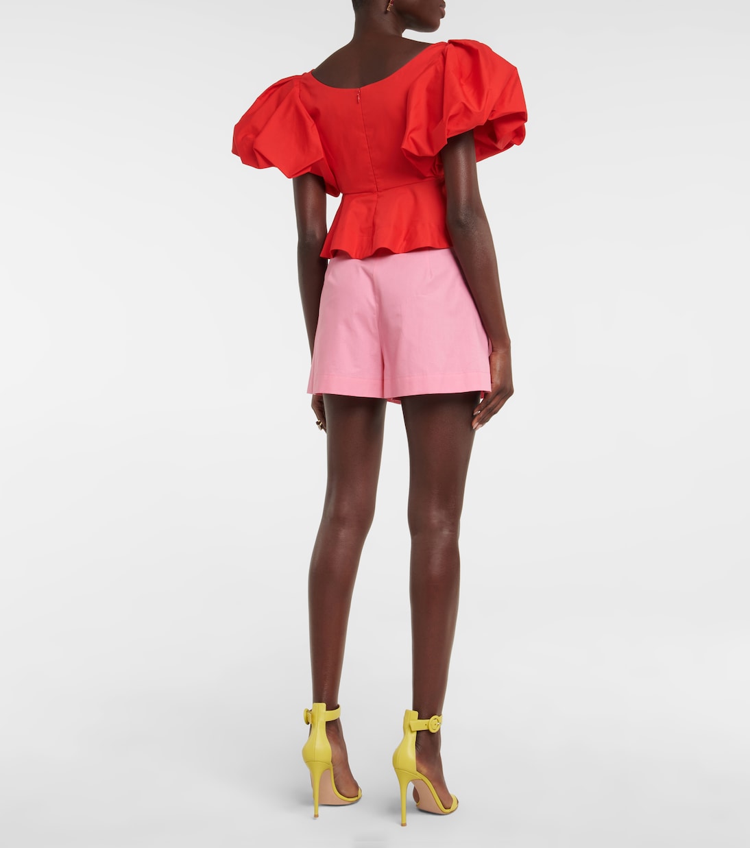 Cropped-Top aus Baumwolle | Oscar de la Renta