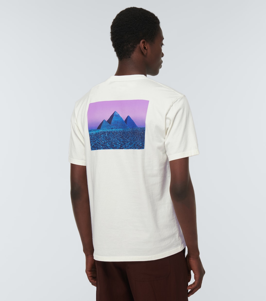 Printed cotton jersey T-shirt | Undercover