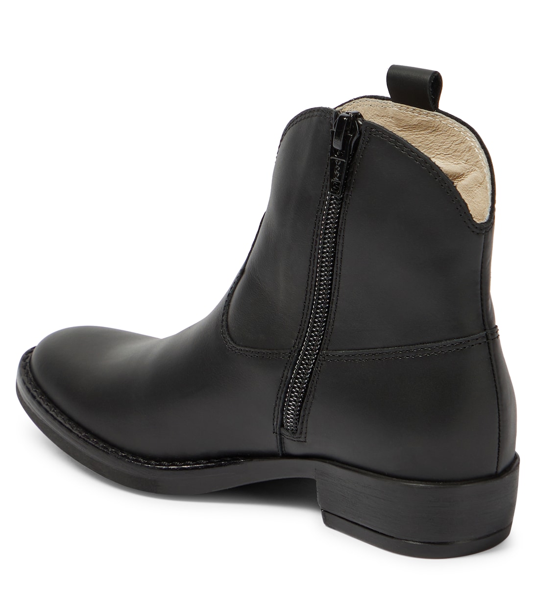 Embroidered leather ankle boots | Il Gufo