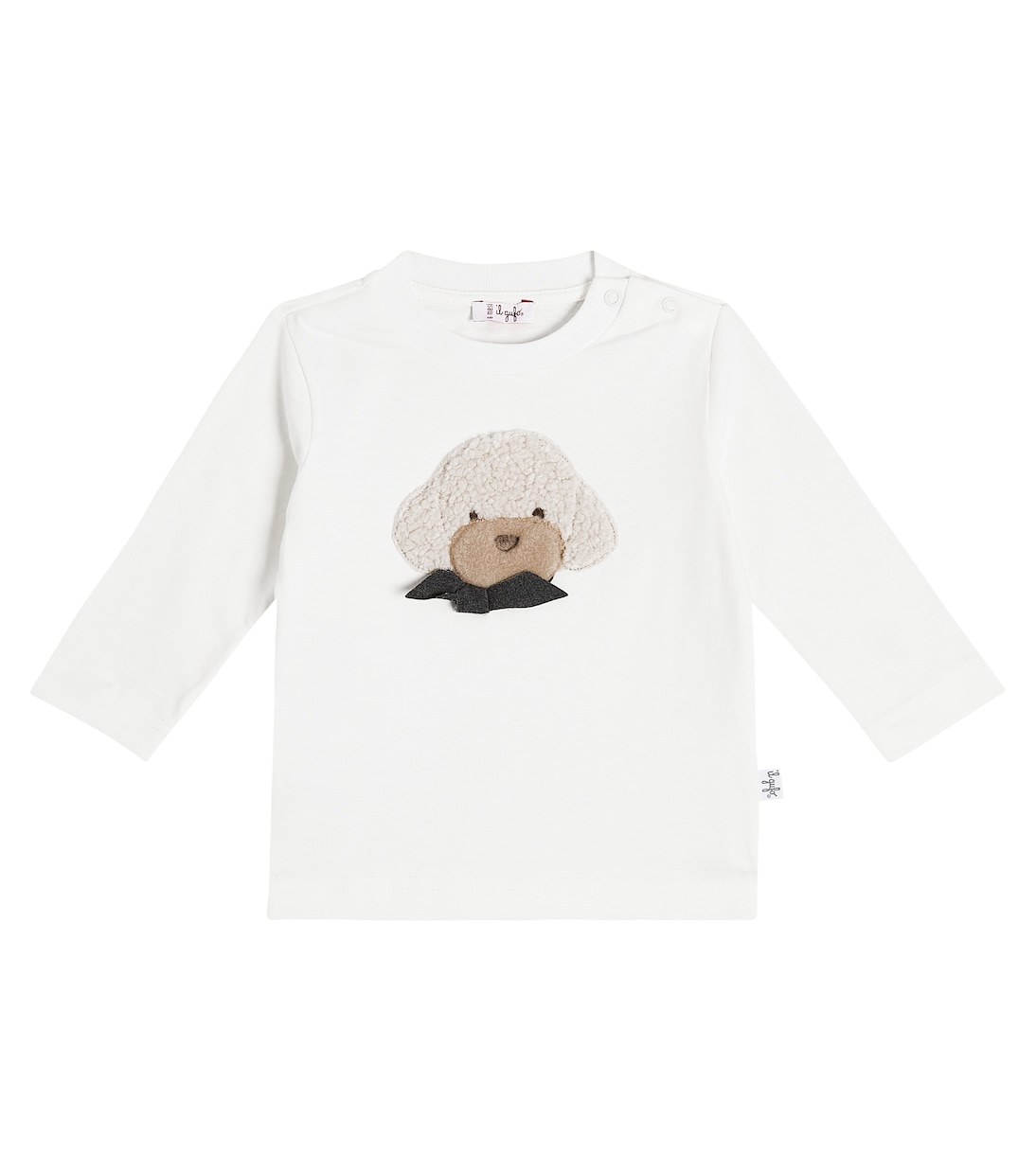 Baby Longsleeve aus Baumwoll-Jersey | Il Gufo