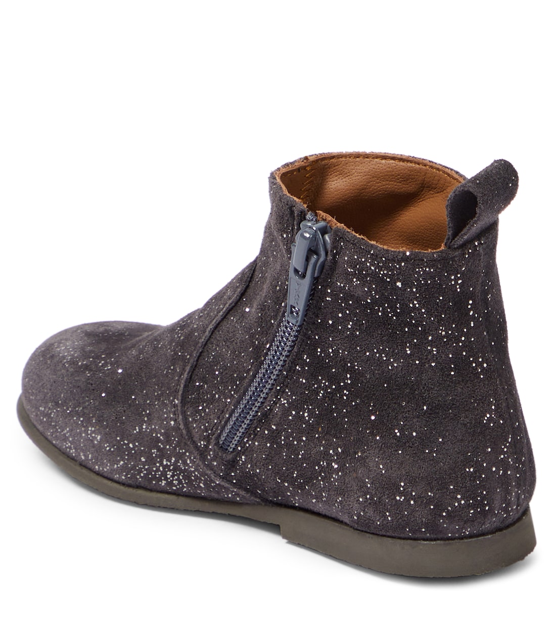 Bottines Tate en daim à paillettes | PèPè