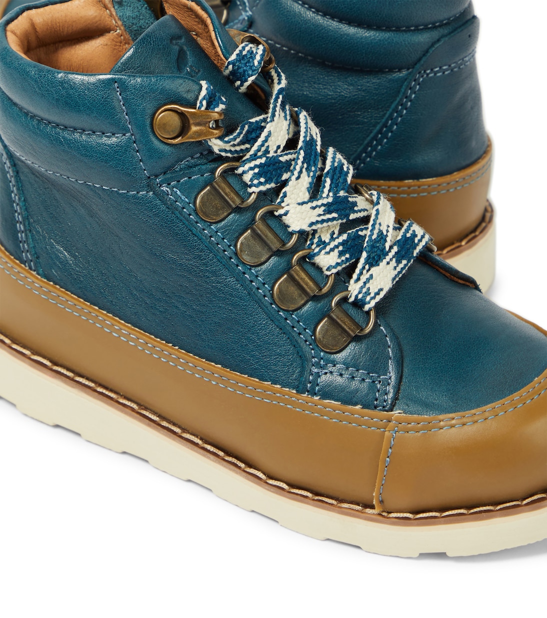 Schnürstiefel aus Leder | Petit Nord