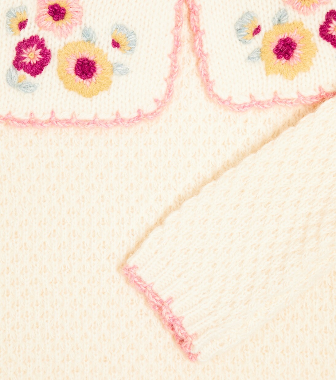 Cyrella embroidered sweater  | Louise Misha