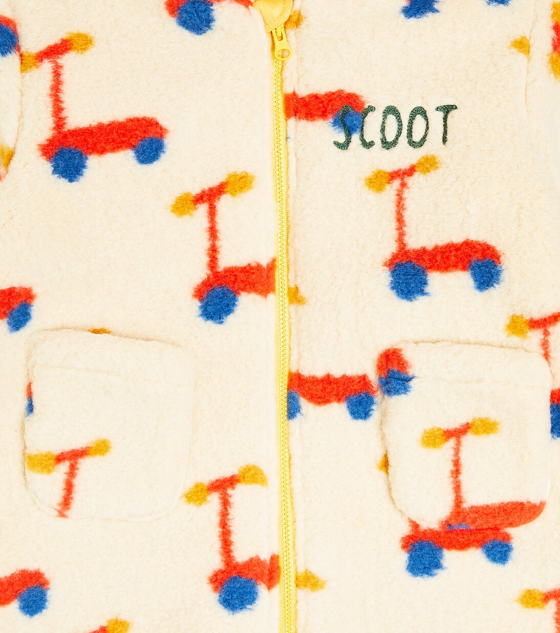 Baby printed fleece onesie | Jellymallow