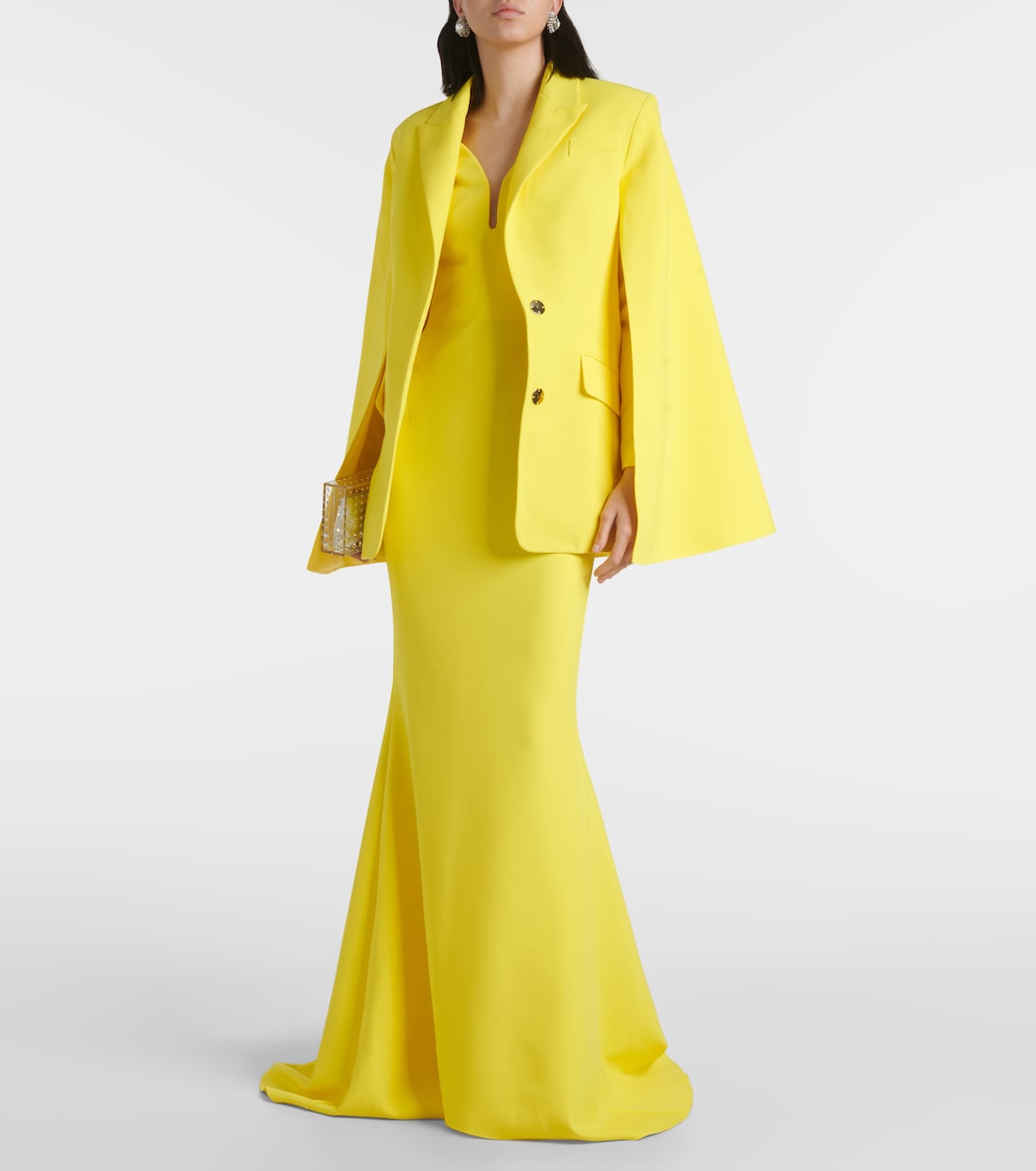 Blazer Hadley en crêpe | Safiyaa