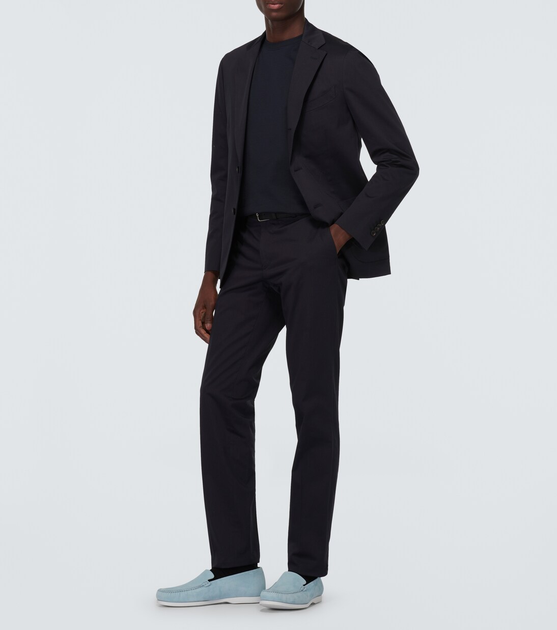 Monaco suede loafers | Manolo Blahnik