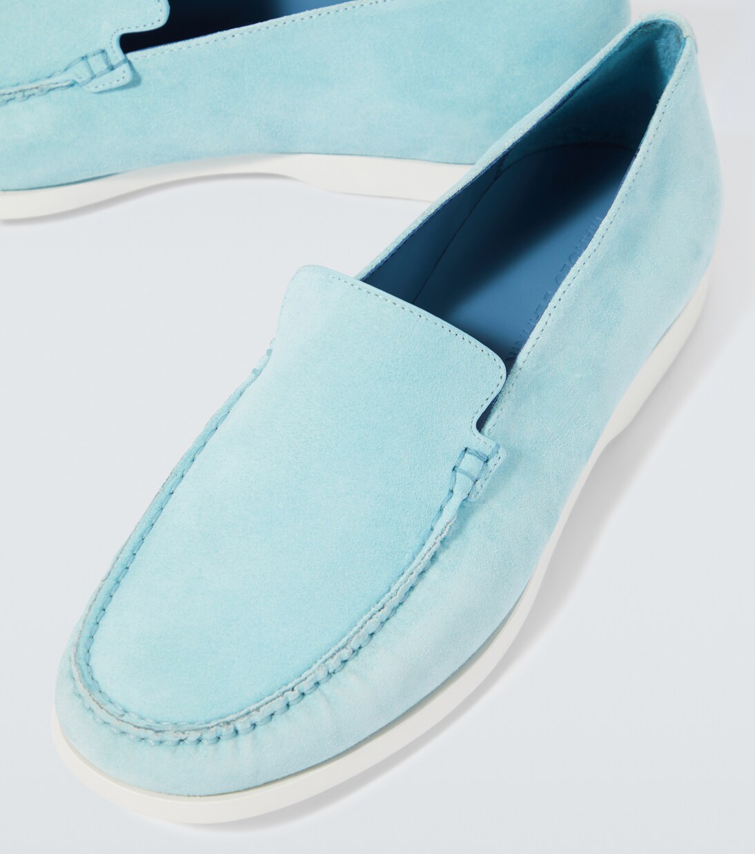 Monaco suede loafers | Manolo Blahnik