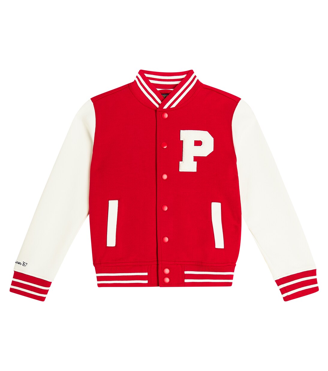 Logo cotton-blend jacket | Polo Ralph Lauren Kids
