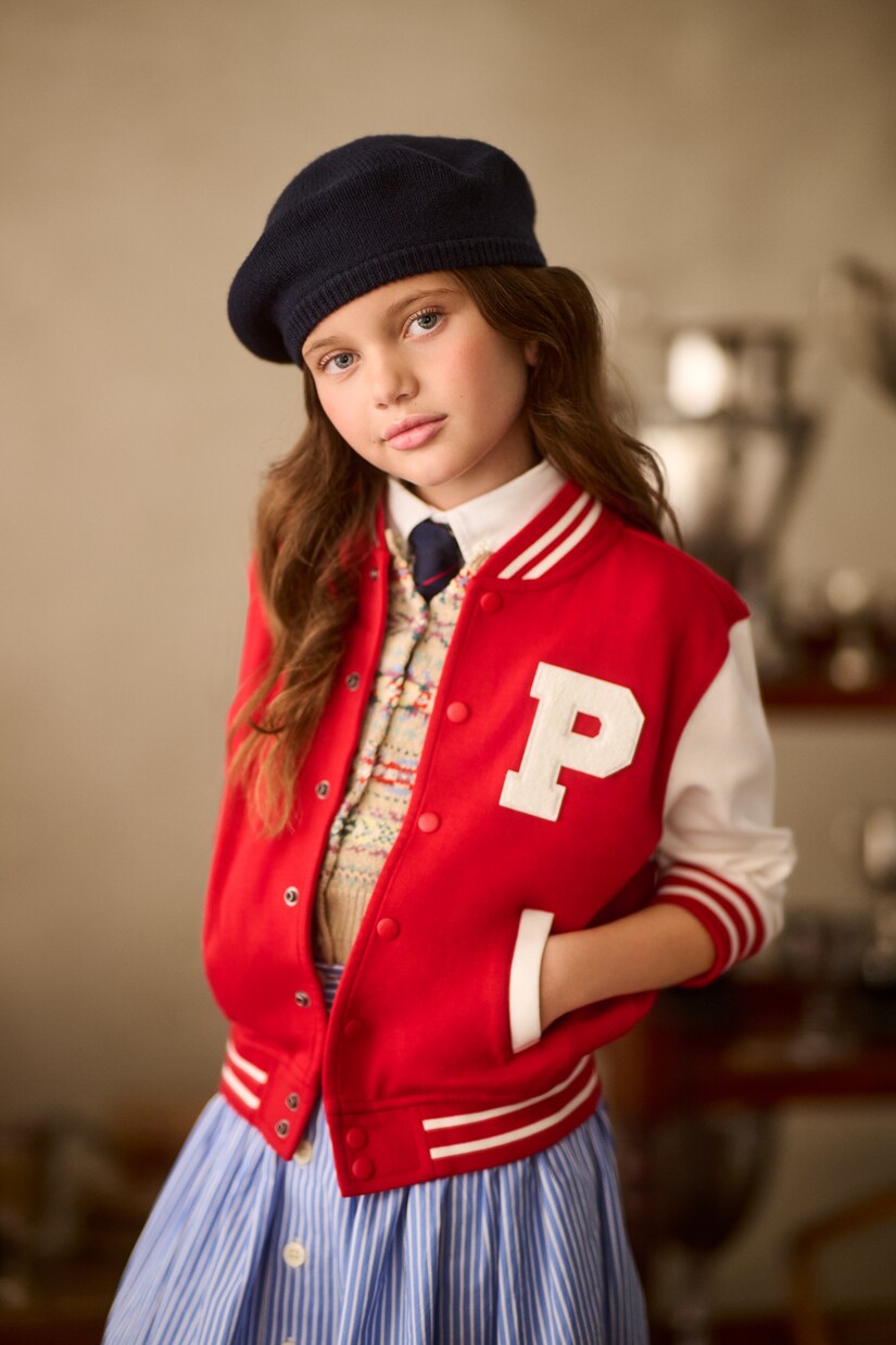Logo cotton-blend jacket | Polo Ralph Lauren Kids