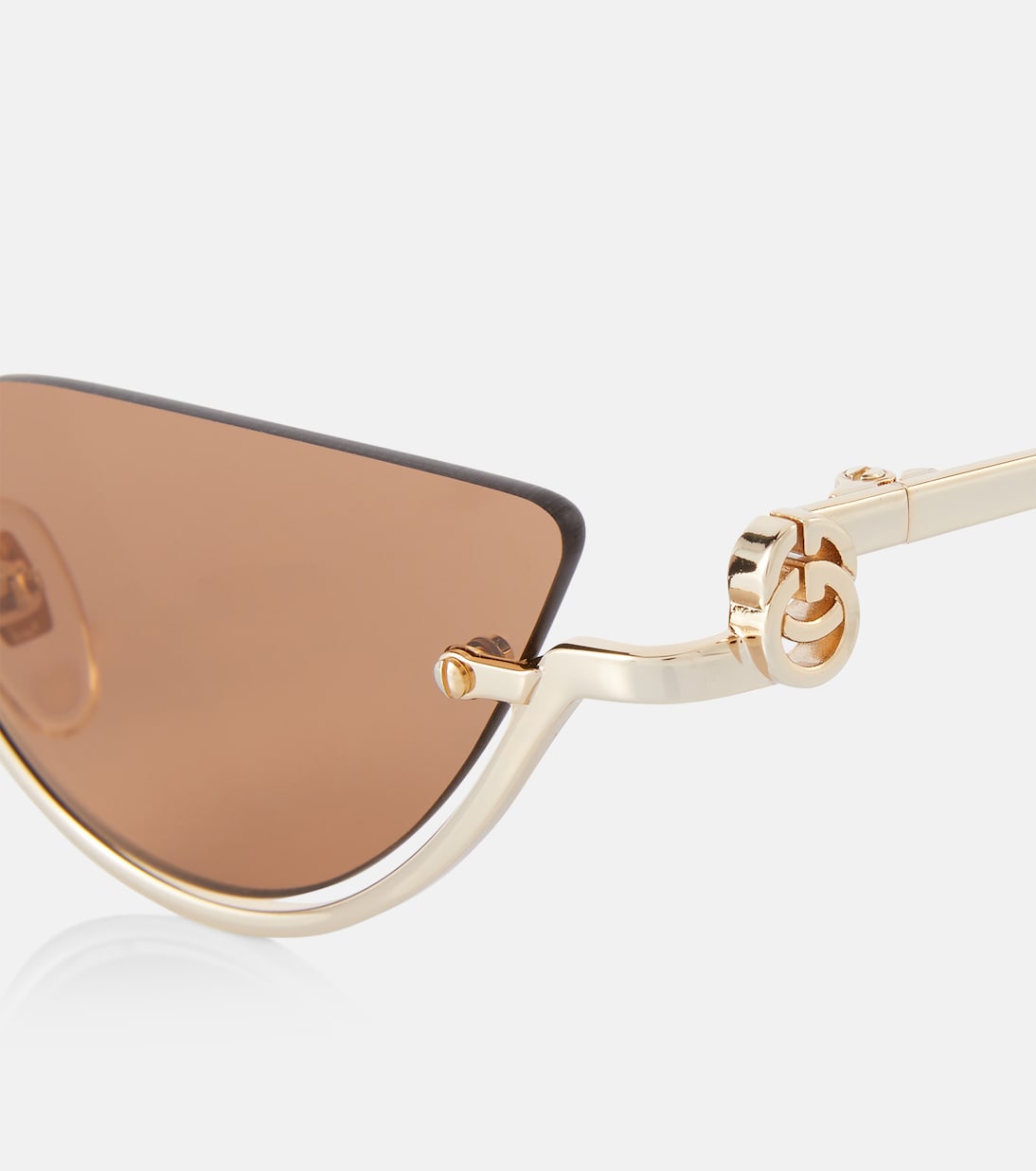 Cat-Eye-Sonnenbrille Double G | Gucci