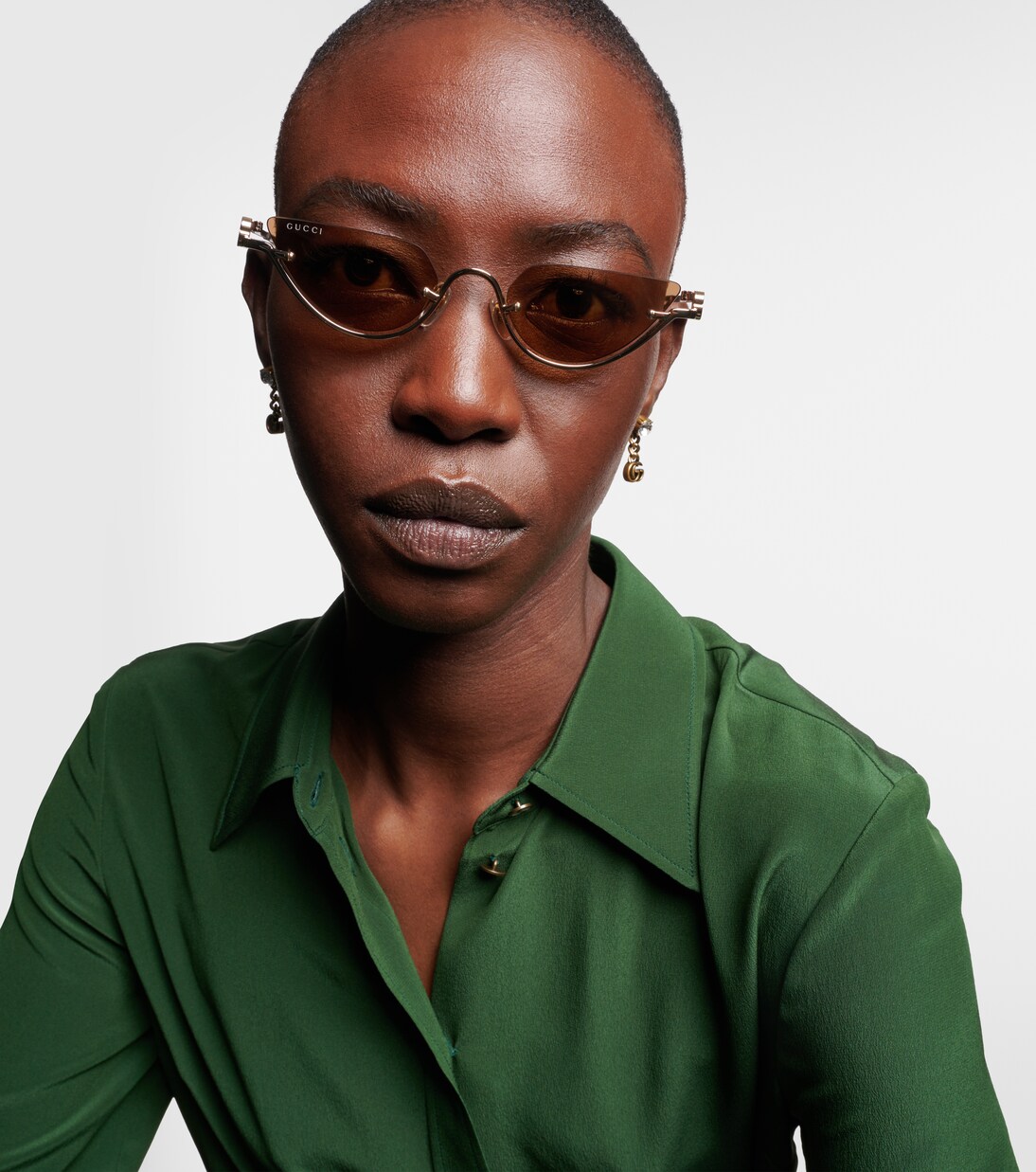 Cat-Eye-Sonnenbrille Double G | Gucci