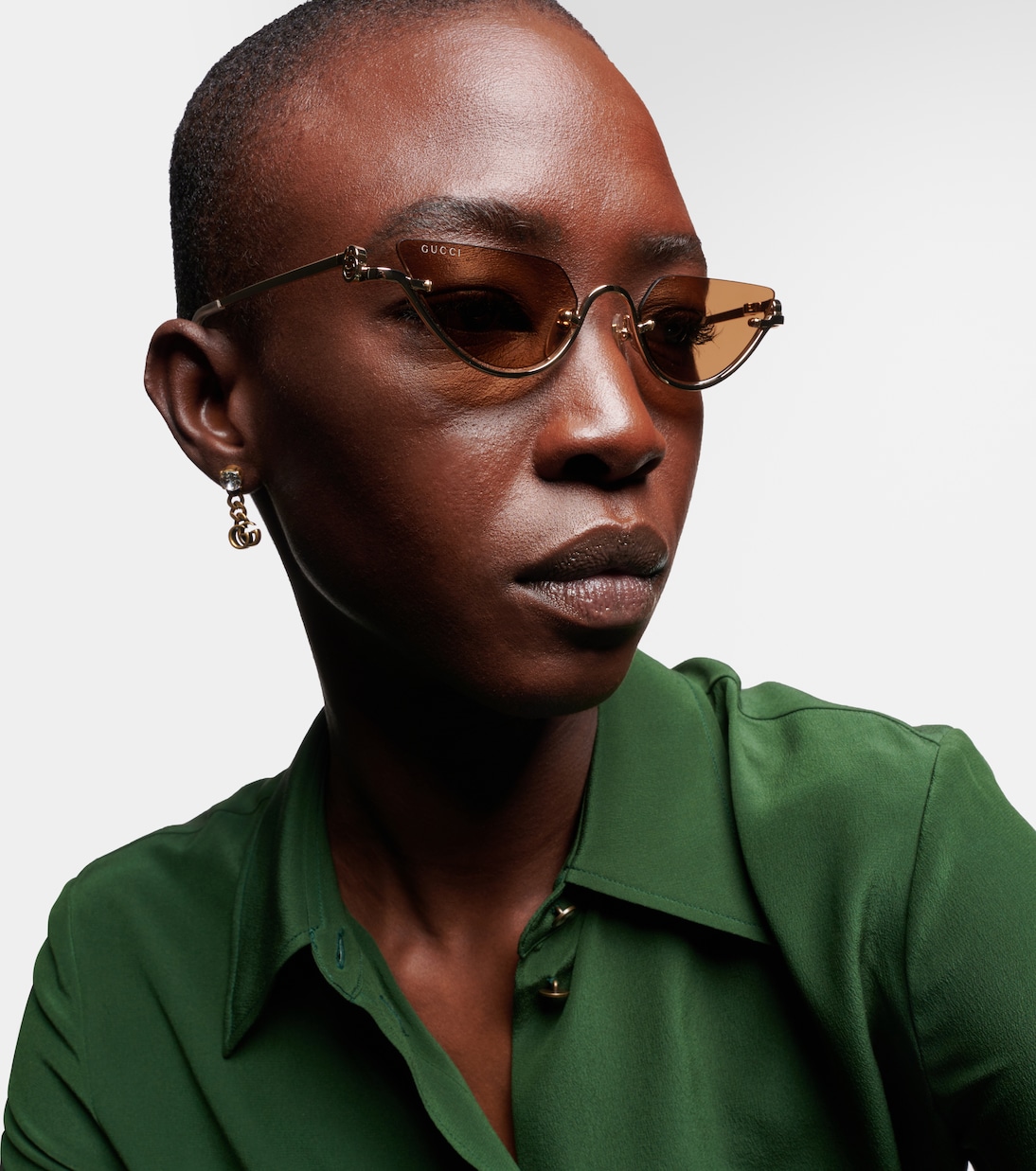 Cat-Eye-Sonnenbrille Double G | Gucci