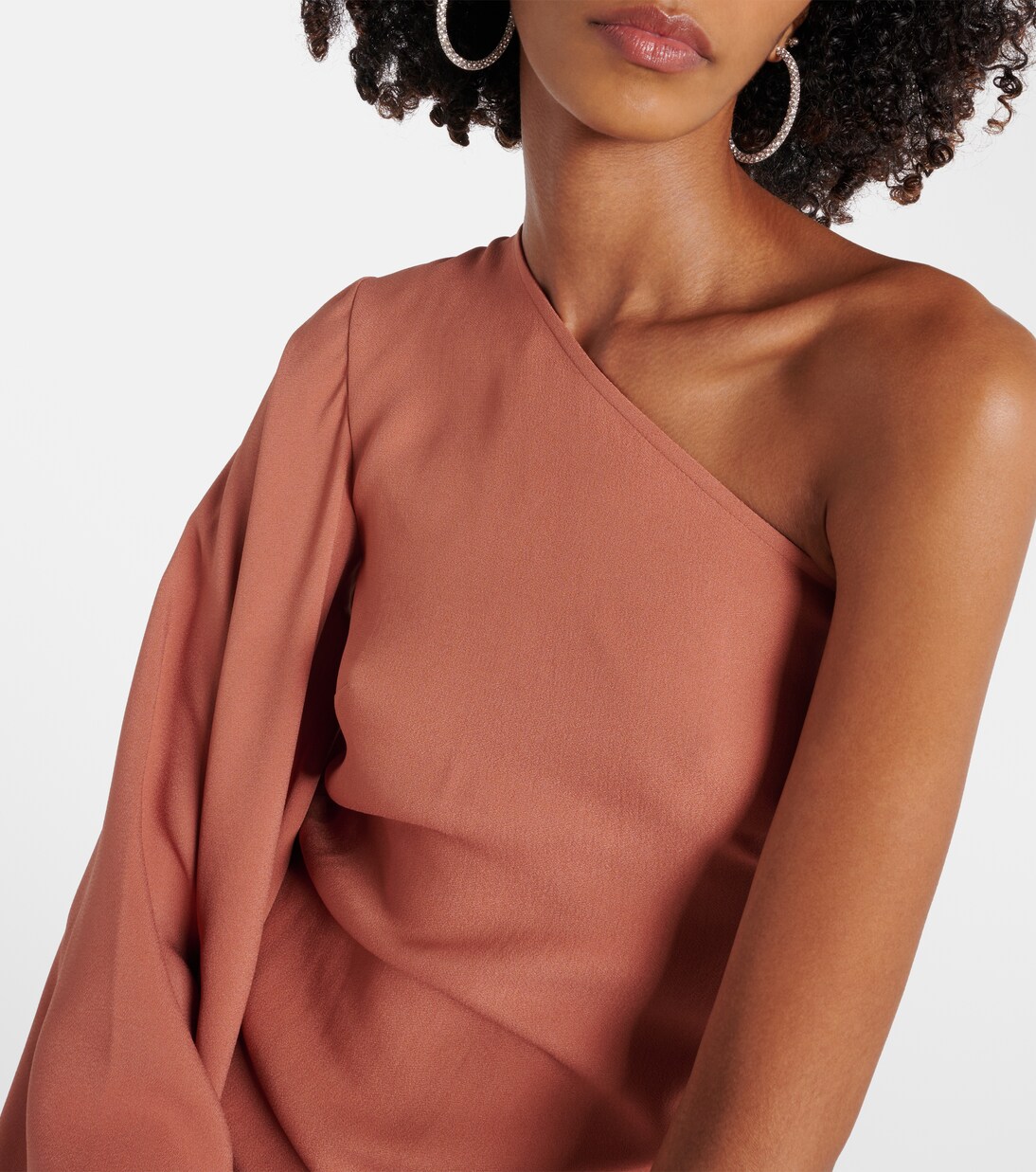 Robe longue Sifnos en crêpe de cady | Taller Marmo