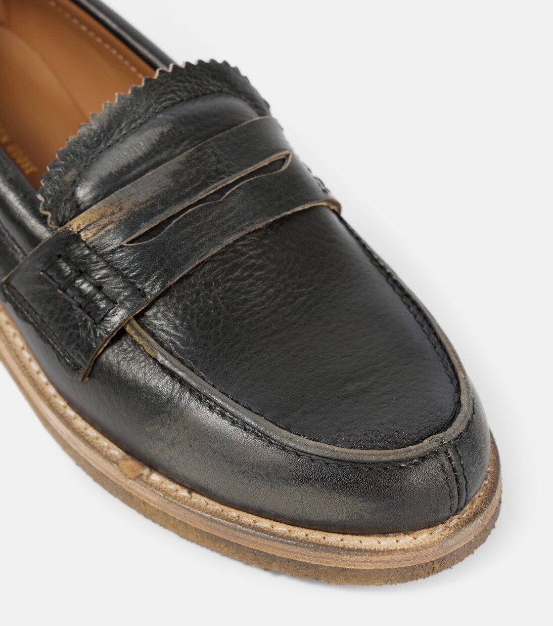 Jerry leather penny loafers | Golden Goose