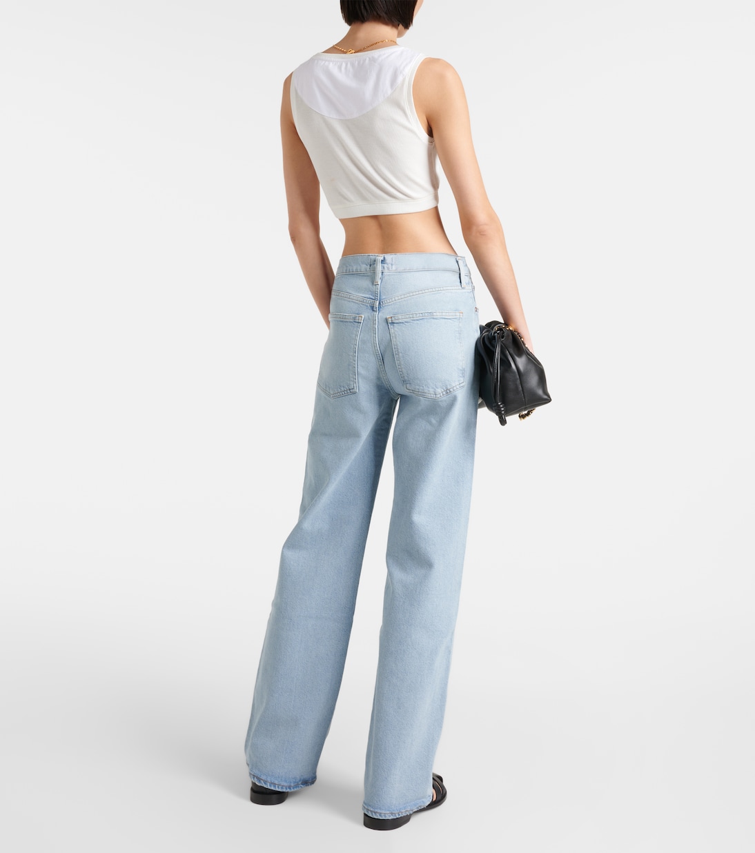 Jeans regular Harper a vita media | Agolde