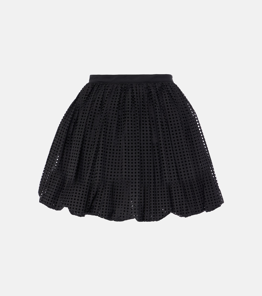 Mini-jupe en coton mélangé | Alaïa