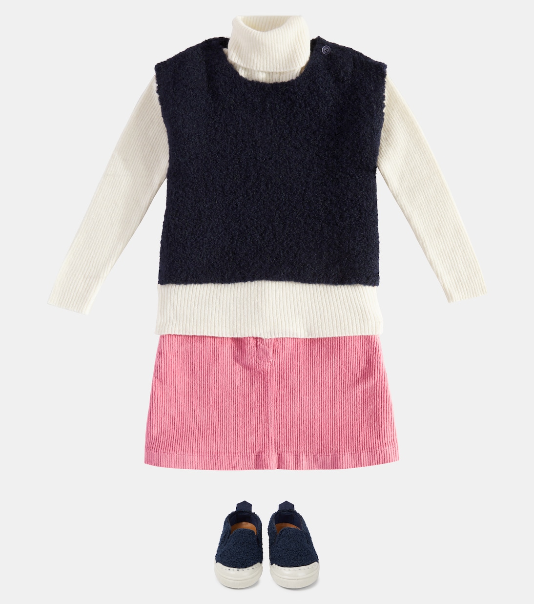 Alpaca-blend sweater vest | Il Gufo