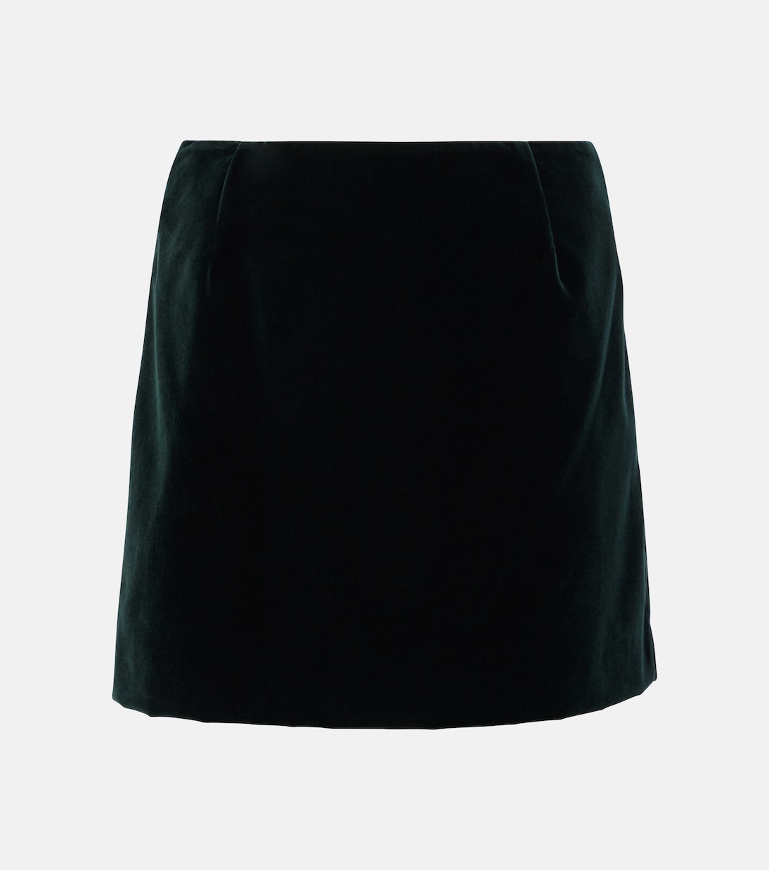 Jealousy cotton velvet miniskirt | Blazé Milano