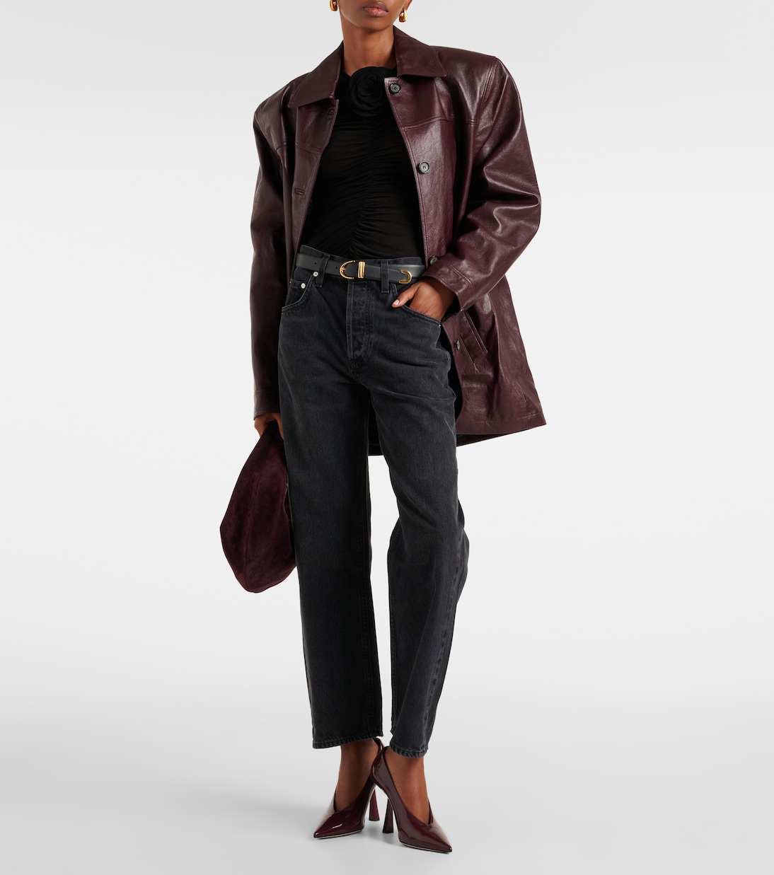 High-Rise Cropped Jeans Dahlia | Citizens of Humanity