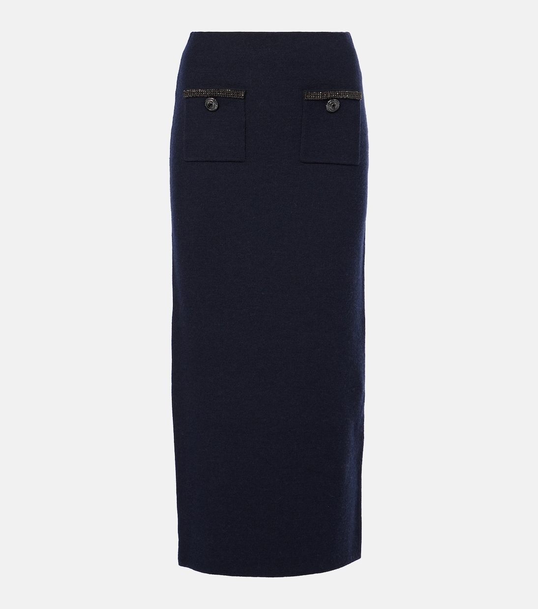 Midirock aus einem Wollgemisch | Self-Portrait