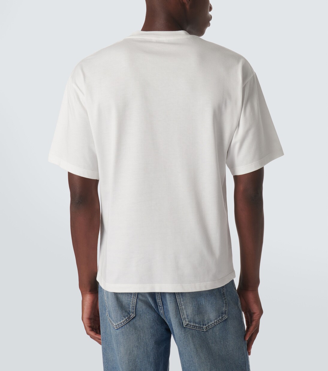 Cotton-blend jersey T-shirt | Saint Laurent