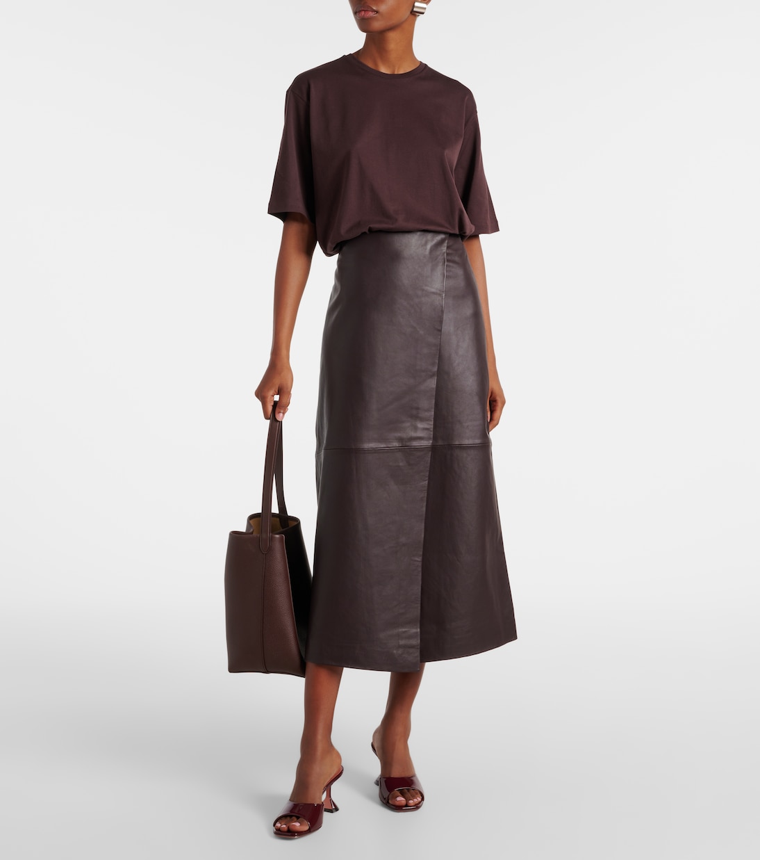 Lupita 70 patent leather mules | Amina Muaddi