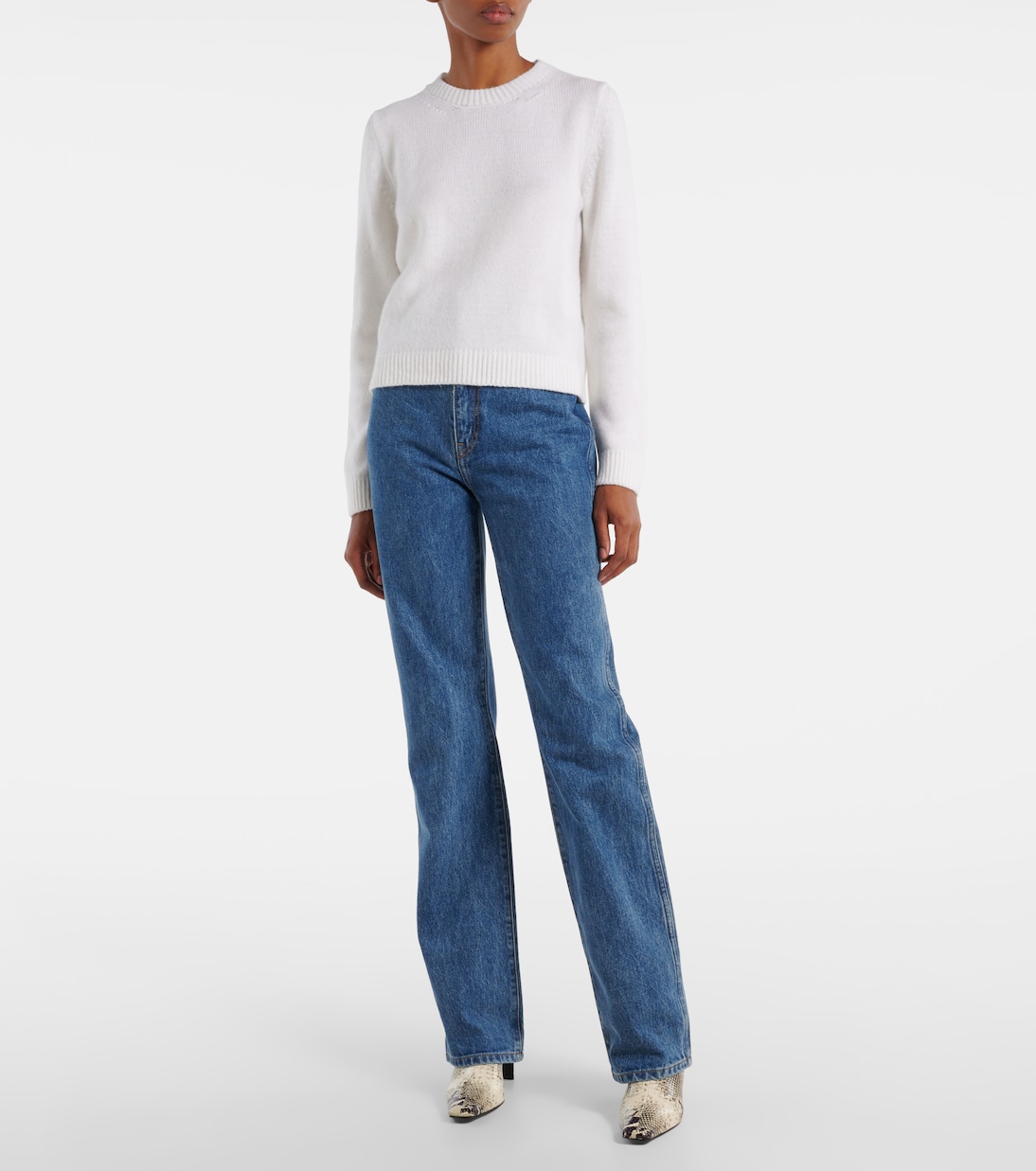 Ankle Boots Ona 55 aus Leder | Khaite