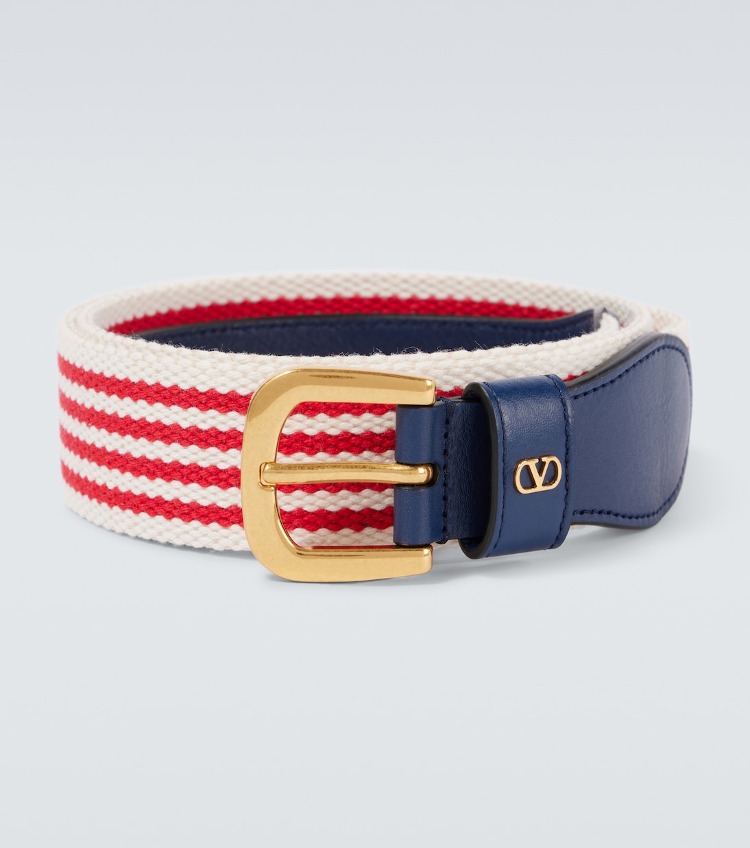 Striped belt | Valentino Garavani