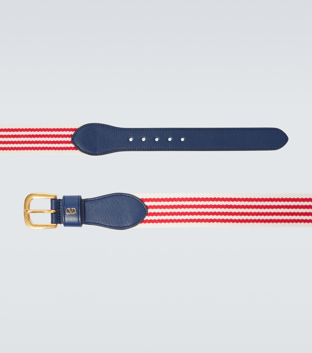 Striped belt | Valentino Garavani