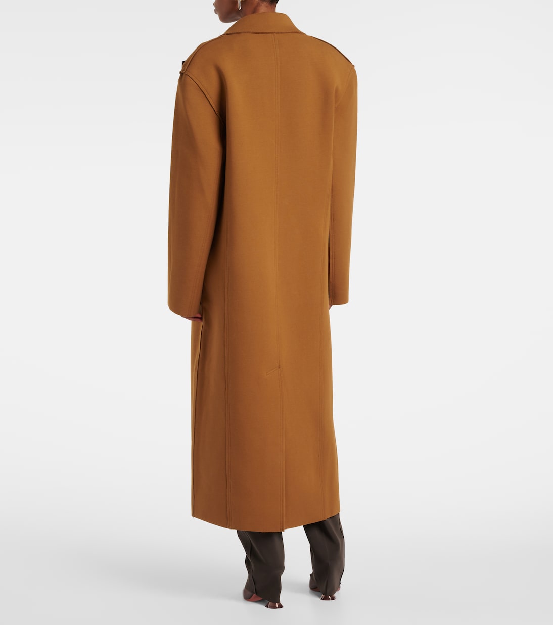 Abrigo oversized de mezcla de algodón | Norma Kamali