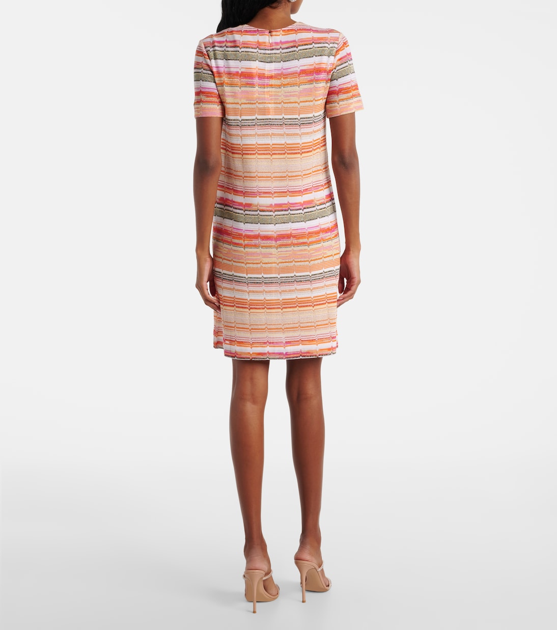 Minikleid aus Häkelstrick | Missoni