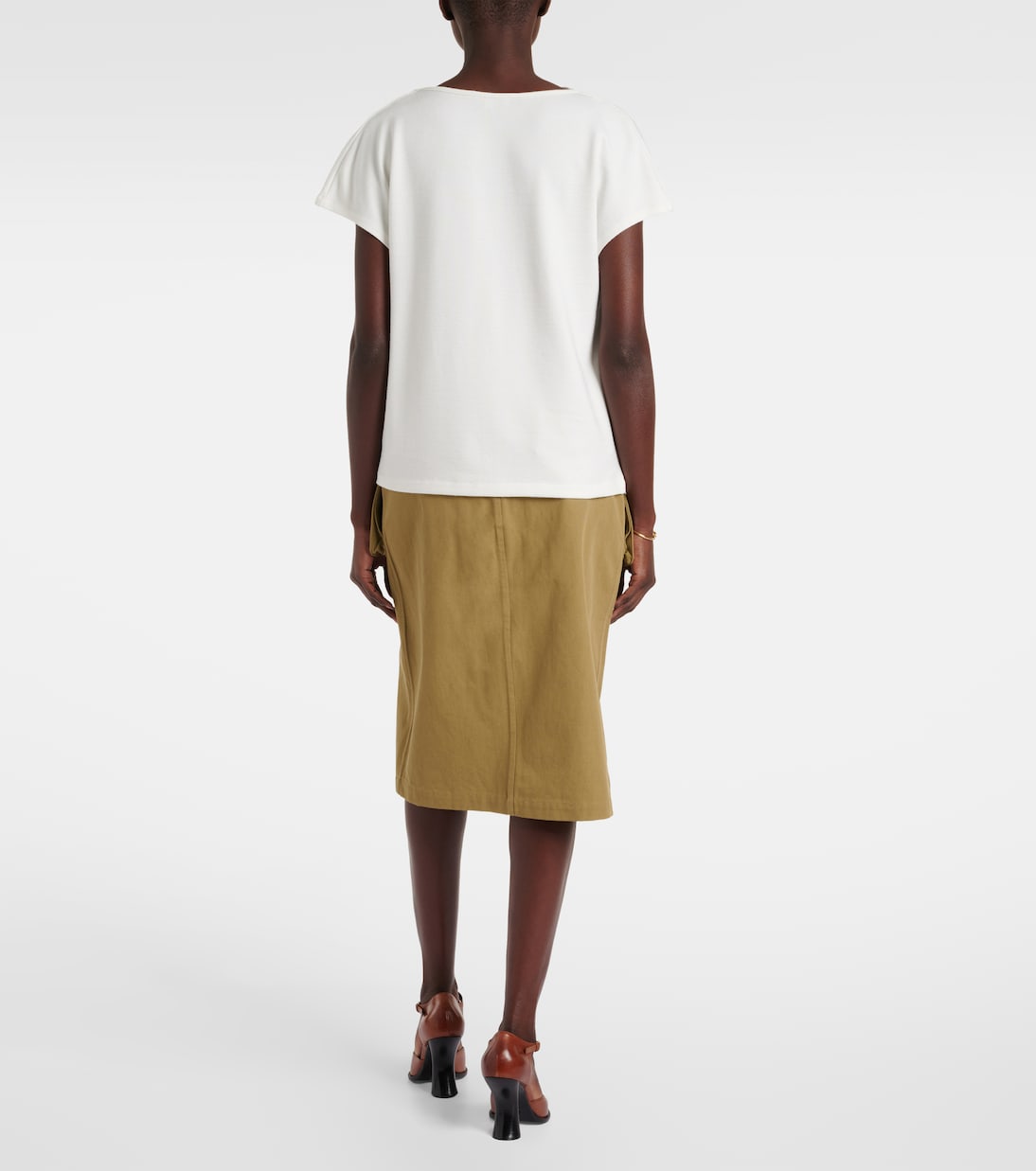 Draped T-shirt | Vince