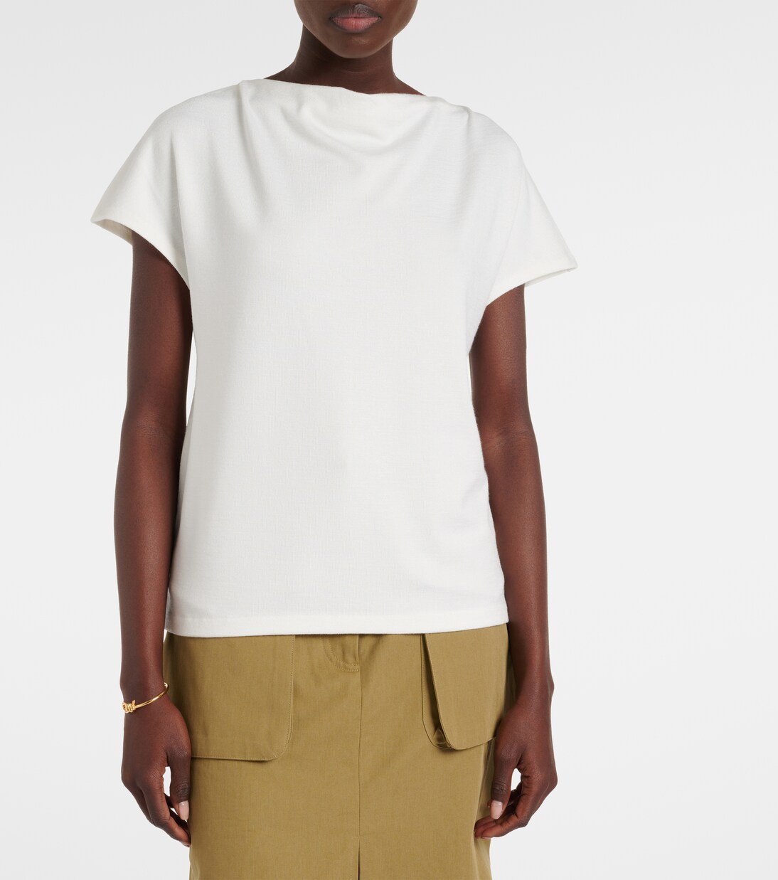 Draped T-shirt | Vince