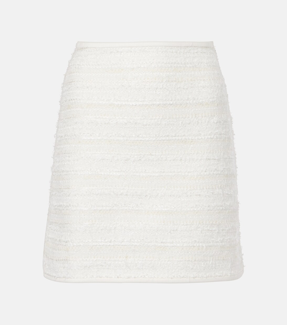 Minirock aus Denim und Tweed | Nina Ricci
