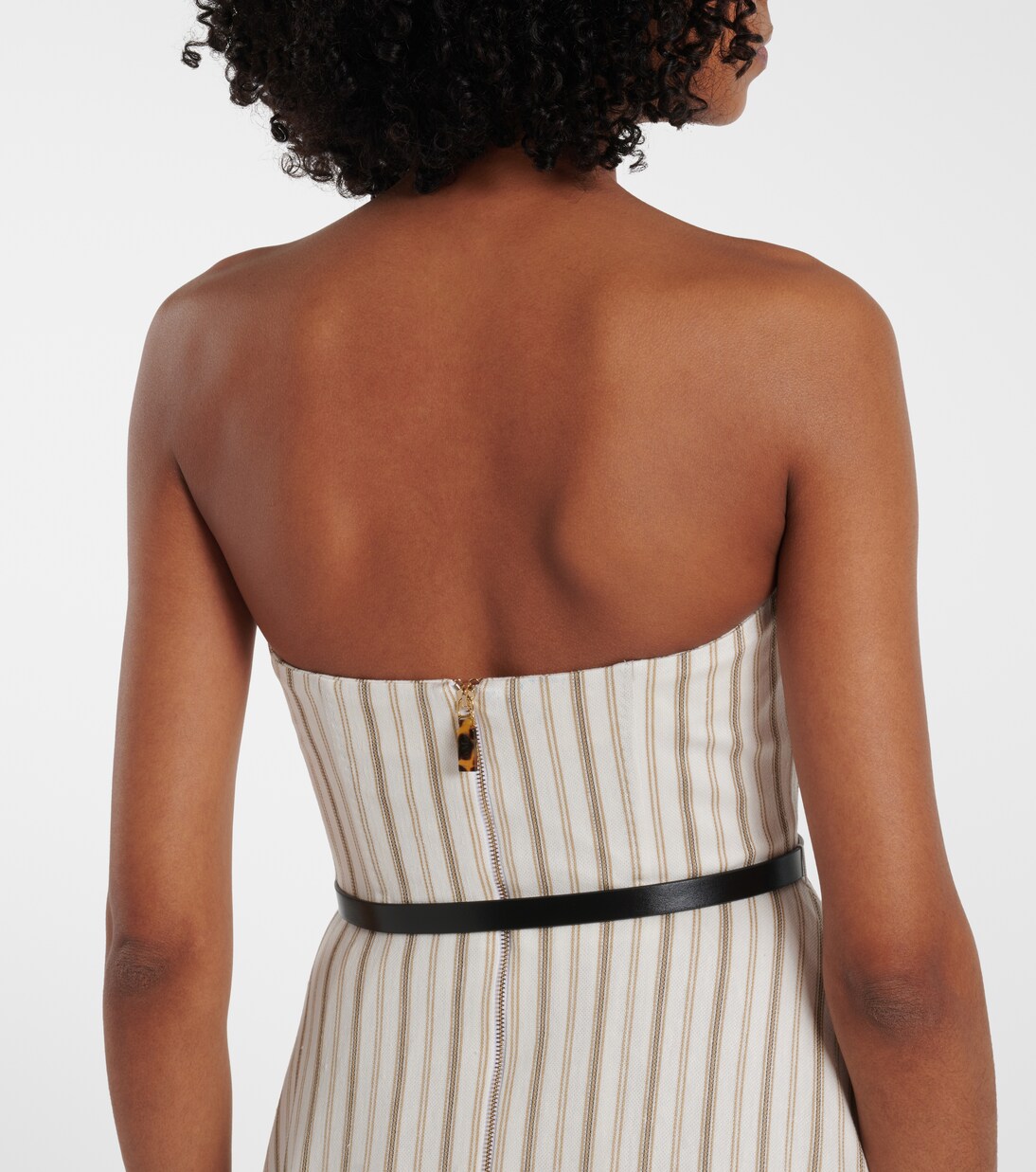 Midikleid Fervida aus Baumwolle und Leinen | Max Mara