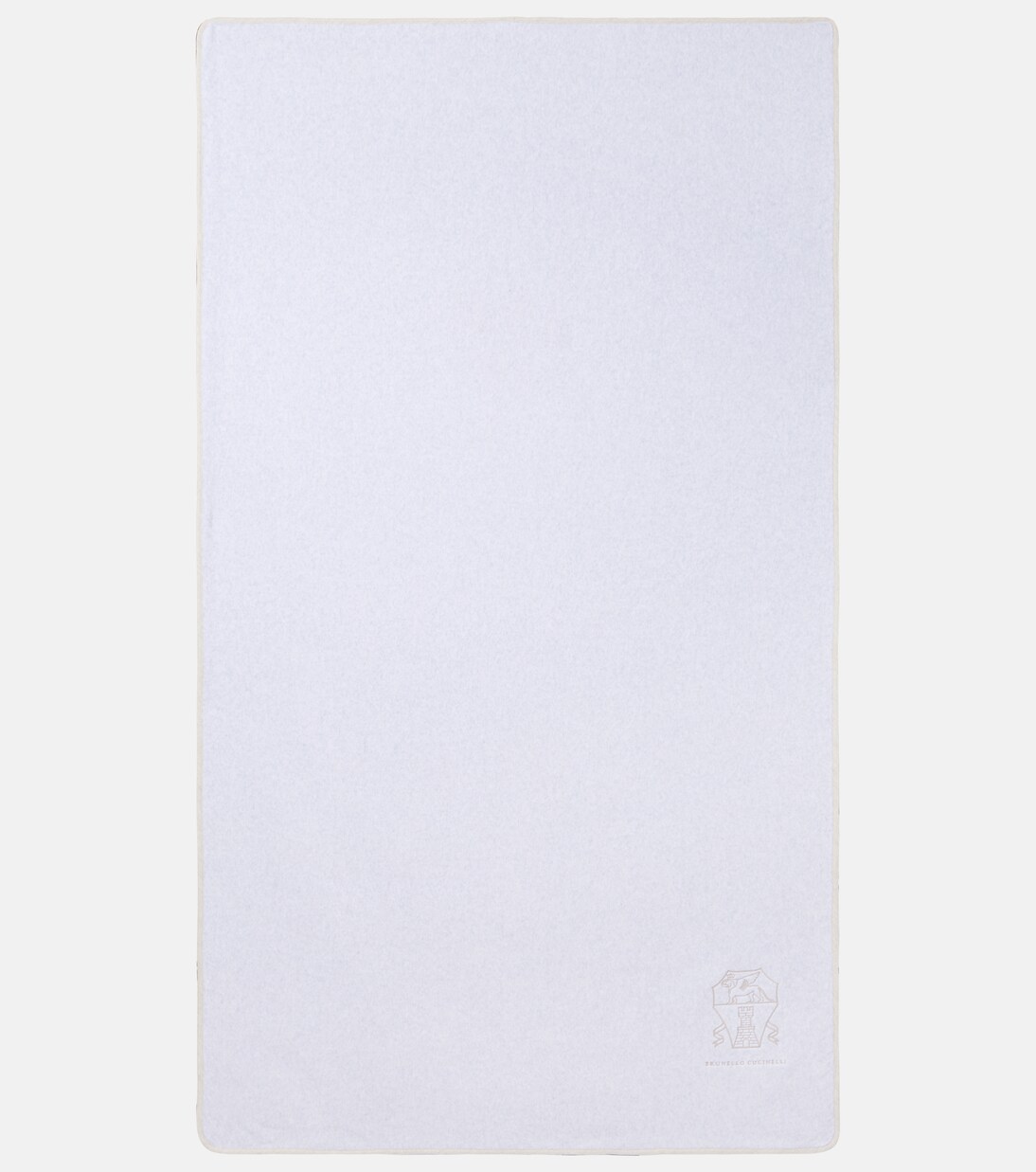 Embroidered cotton terry towel | Brunello Cucinelli