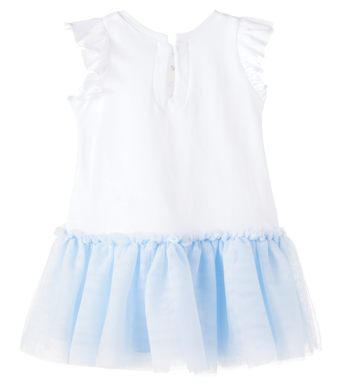 Baby printed cotton dress | Monnalisa