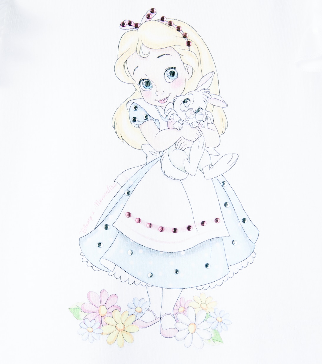 Baby printed cotton dress | Monnalisa