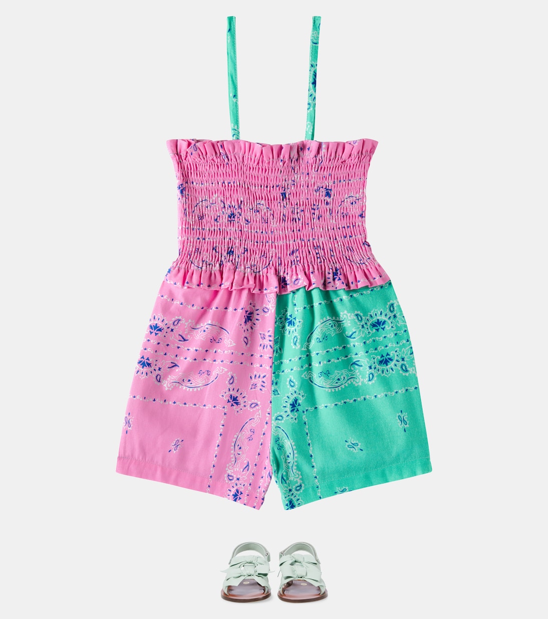 Mileto bandana cotton romper | The New Society
